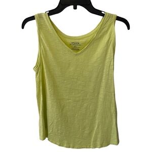 Chico's Green Sleeveless‎ Tank Top